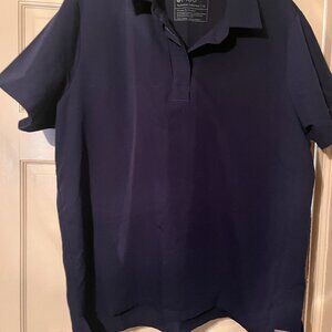 Figs navy blue XL top